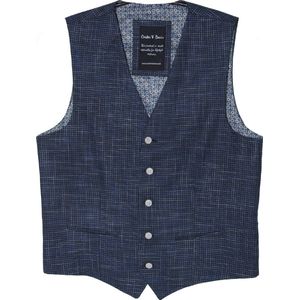 Carter & Davis - Gilet - Heren Blauw - Polyester - 2649-8423