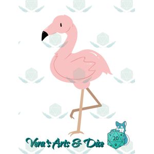 Flamingo Sticker - Roze Vogels - Handgemaakte Stickers - Journaling - Bullet Journal - Scrapbooking - Leuke Stickers - Laptop Sticker - Telefoon Sticker - Cute - Dier - Lief - Schattig - Wilde Dieren