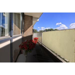 Balkonscherm Rechthoek Crème HDPE - 300 x 90 CM - Balkondoek, balkon omheining - Extra privacy
