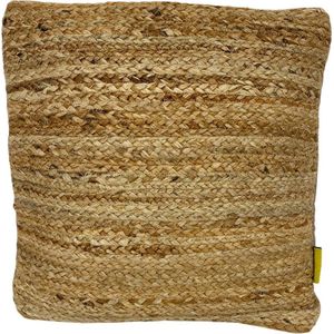 Mycha Ibiza - jute - sierkussen - Boho kussen - 45x45 cm - Jute J2