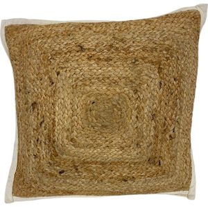 Mycha Ibiza - jute - sierkussen - Boho kussen - 45x45 cm - Jute J3