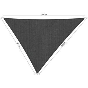 Shadow Comfort driehoek 4x4,5x5m DuoColor Carbon Grey