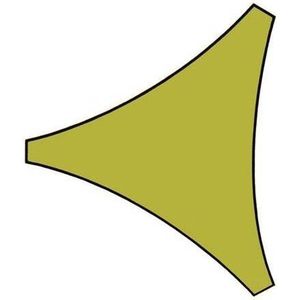 Velleman Schaduwdoek driehoek 5x5x5m lichtgroen metset