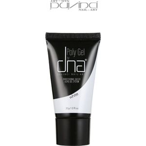 DNA Poly Gel White - acrylgel - polyacrylgel - nagelverlenging