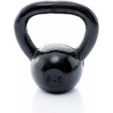 Muscle Power Gietijzeren Kettlebell - Zwart - 8 kg