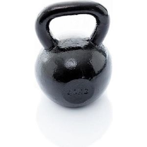 Muscle Power Gietijzeren Kettlebell - Zwart - 36 kg