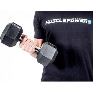 Muscle Power Hexa Dumbell - 9 kg - Per Stuk