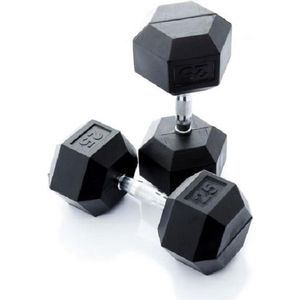 Muscle Power Hexa Dumbell - 25 kg - Per Stuk