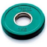 Muscle Power Fractional Olympic Bumper Plate - 50 Mm - 1,0 Kg