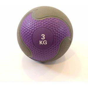 Muscle Power Rubber Medicijnbal - 3 kg