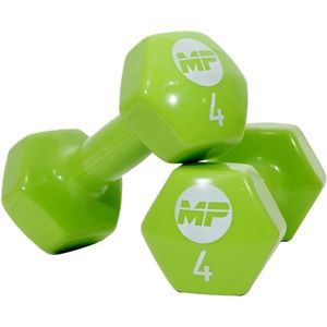 Vinyl dumbbells MP920 2 x 4 kg