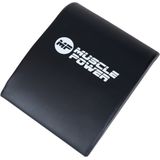 Muscle Power Buikspiermat - Ab Mat - Zwart