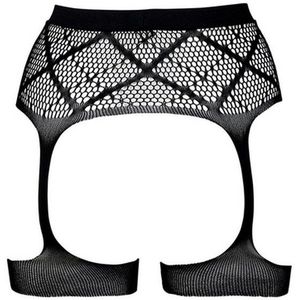 Gestreepte, visnet jarretelgordel - enkele maat