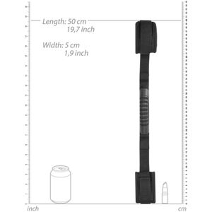 Shots - Ouch! Stevige Handboeien met Handvat black