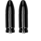 Shots Ouch! - Magnetic Diamond Bullet Nipple Clamps - Black