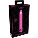 Shots Royal Gems - Shiny Rechargeable ABS Bullet - Pink