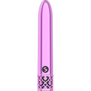 Shots Royal Gems - Shiny Rechargeable ABS Bullet - Pink