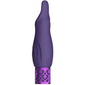 Shots Royal Gems - Sparkle Rechargeable Silicone Bullet - Purple