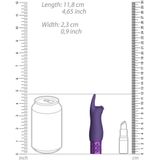Elegance - Rechargeable Silicone Bullet - Purple