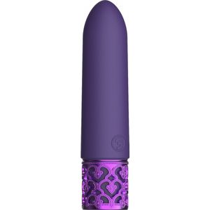 Shots Royal Gems - Imperial Rechargeable Silicone Bullet - Purple