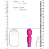 Shots Royal Gems - Brilliant Rechargeable Silicone Bullet - Pink
