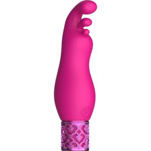 Royal Gems - Krachtige oplaadbare Siliconen vibrator - Roze