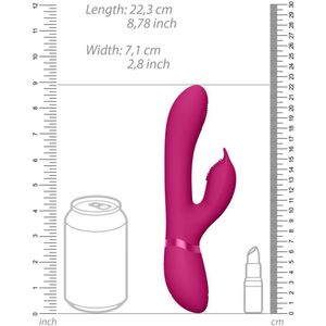 Vive Aimi Vibrator 22 Cm Roos