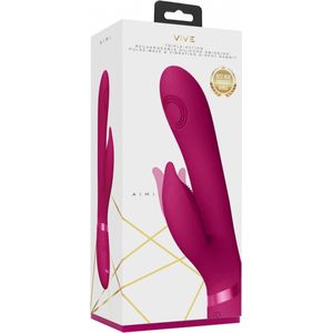 VIVE by Shots - Aimi - Pulse Wave Vibrating G-Spot Rabbit - Pink