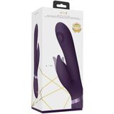 Vive aimi - oplaadbare g-spot & clitoris vibrator - paars