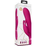 Chou – Luxe Vibrator met verwisselbare clitoris sleeves – Roze
