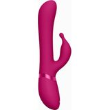 Chou – Luxe Vibrator met verwisselbare clitoris sleeves – Roze