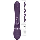 Etsu - Luxe Vibrator met verwisselbare clitoris sleeves – Paars