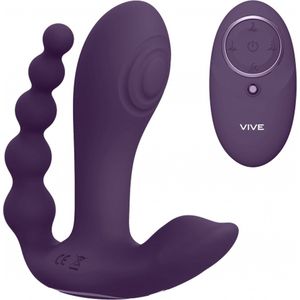 Vive Kata - Dubbele Penetratie Vibrator - Paars