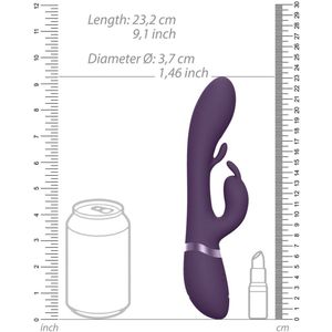Tama - Luxe G-spot & Clitoris Vibrator – Paars
