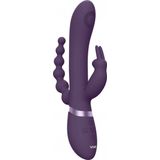 Rini - Pulse Wave  Vibrating Double Penetration Rabbit - Paars