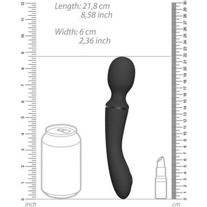 Nami - Black Vibrator met luchtdruk