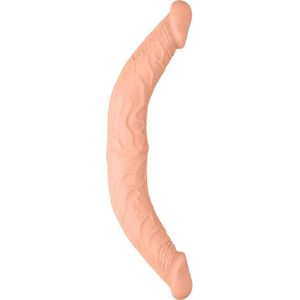 RealRock Dubbele Dildo 36cm - Natuurlijk