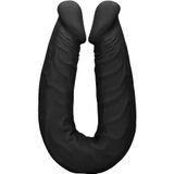 Shots - RealRock Dubbele Dong - 46 cm Black