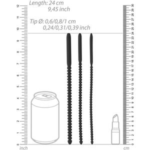 Ouch - Urethral Sounding Siliconen Dilator Set