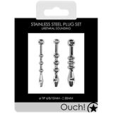 Shots - Ouch! Metalen Penis Plug silver