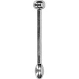 Shots - Ouch! Metalen Penis Plug - 6 Mm Silver