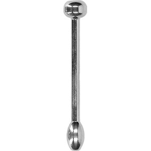 Shots - Ouch! Metalen Penis Plug - 6 Mm Silver