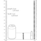 Ouch – Urethral Sounding – Geribbelde Holle Penis Plug 10 Mm