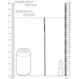 Ouch – RVS Geribbelde dilator – 8 mm