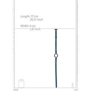 Ouch Halo - Silicone Ring Gag - Green