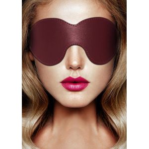 Shots - Ouch! Luxe Oogmasker burgundy