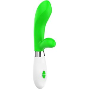 Achilles Clitoris en vagina vibrator - Groen