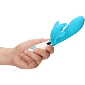 Alexios Butterfly en G-spot vibrator - Turquiose