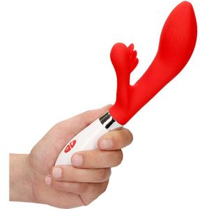 Agave Clitoris en Vagina vibrator - Rood