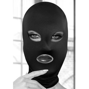 Ouch! - Subversion Masker - Met Openingen Voor Mond en Ogen - Zwart